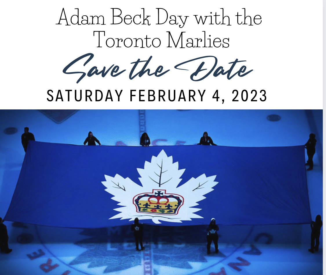 Marlies Game, February 4 - Save the Date